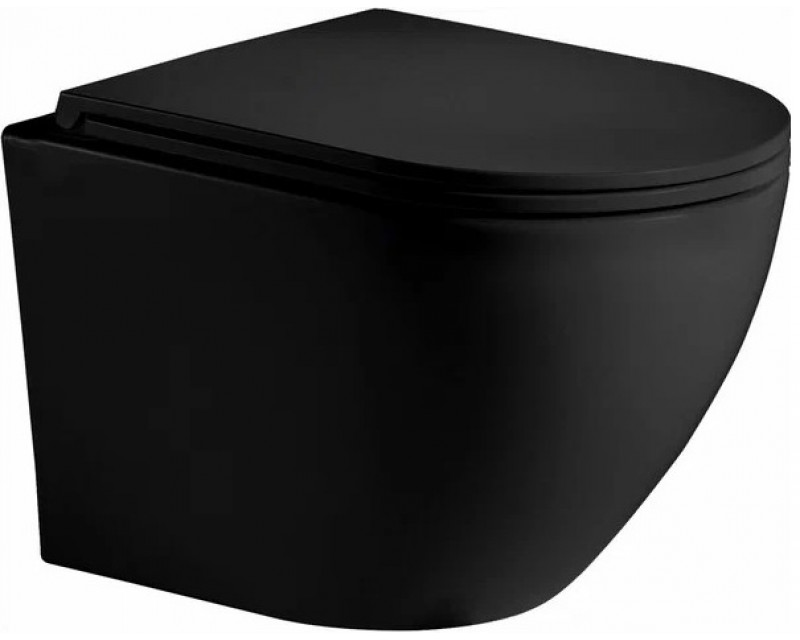 Подвесной унитаз WeltWasser Merzbach 043 XL MT-BL (10000013369)